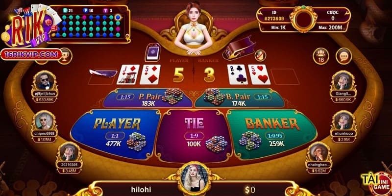 Sự xuất hiện của game bài Baccarat